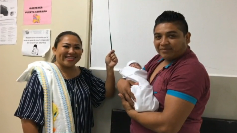 FOTO Bebé que nació de madre en coma sale del hospital, en Yucatán (FOROtv)