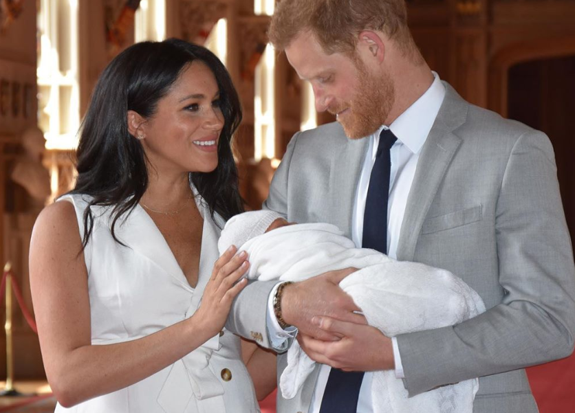Bebé Sussex se llama Archie Harrison Mountbatten-Windsor (Instagram)