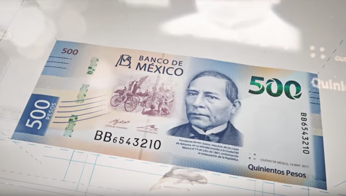 billete-500-pesos-Benito-Juarez-billete-ano-Canada