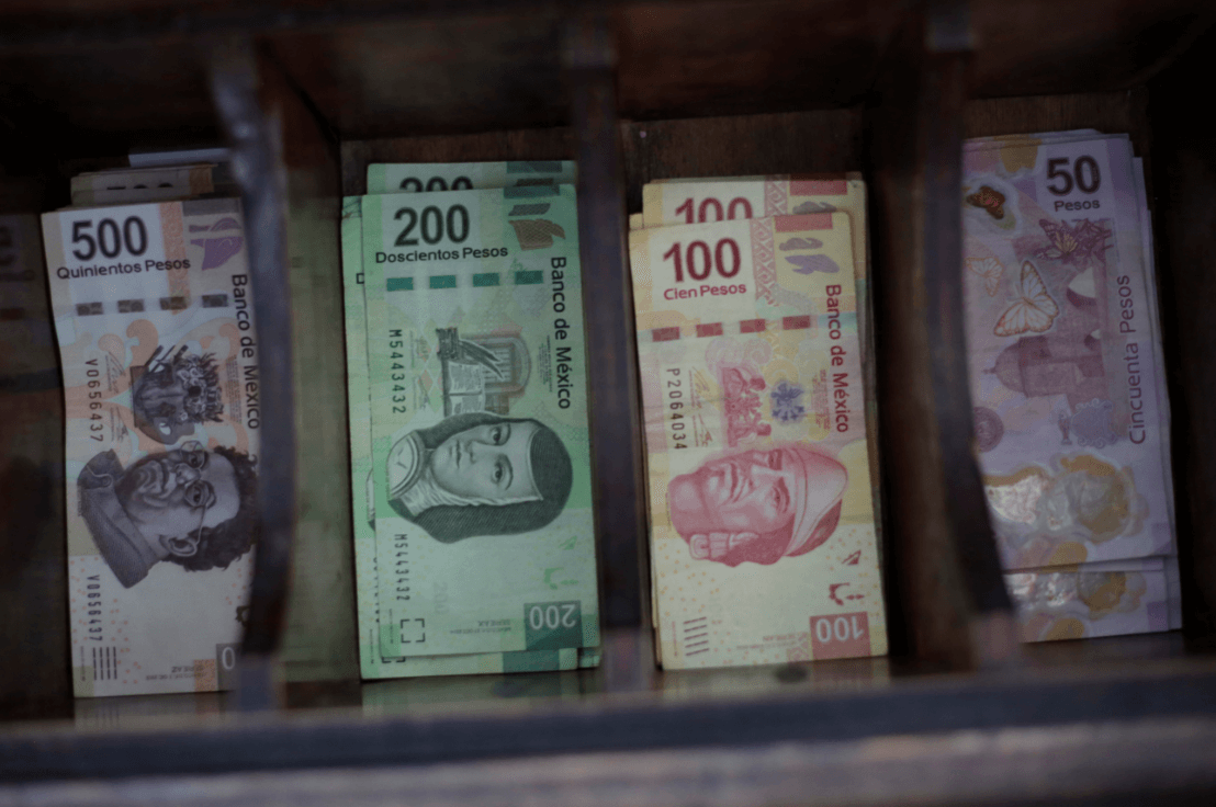 Foto: Billetes mexicanos, 13 de noviembre de 2017, México