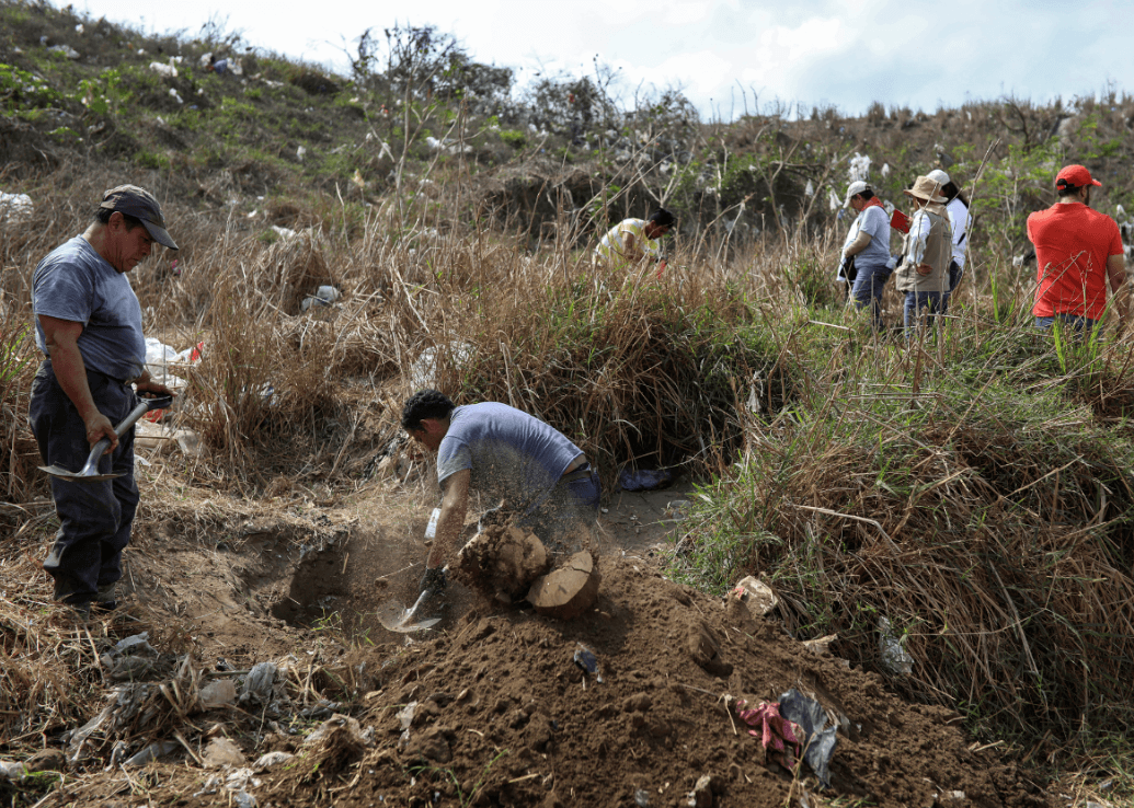 Segob: 222 fosas clandestinas han sido halladas de diciembre a mayo