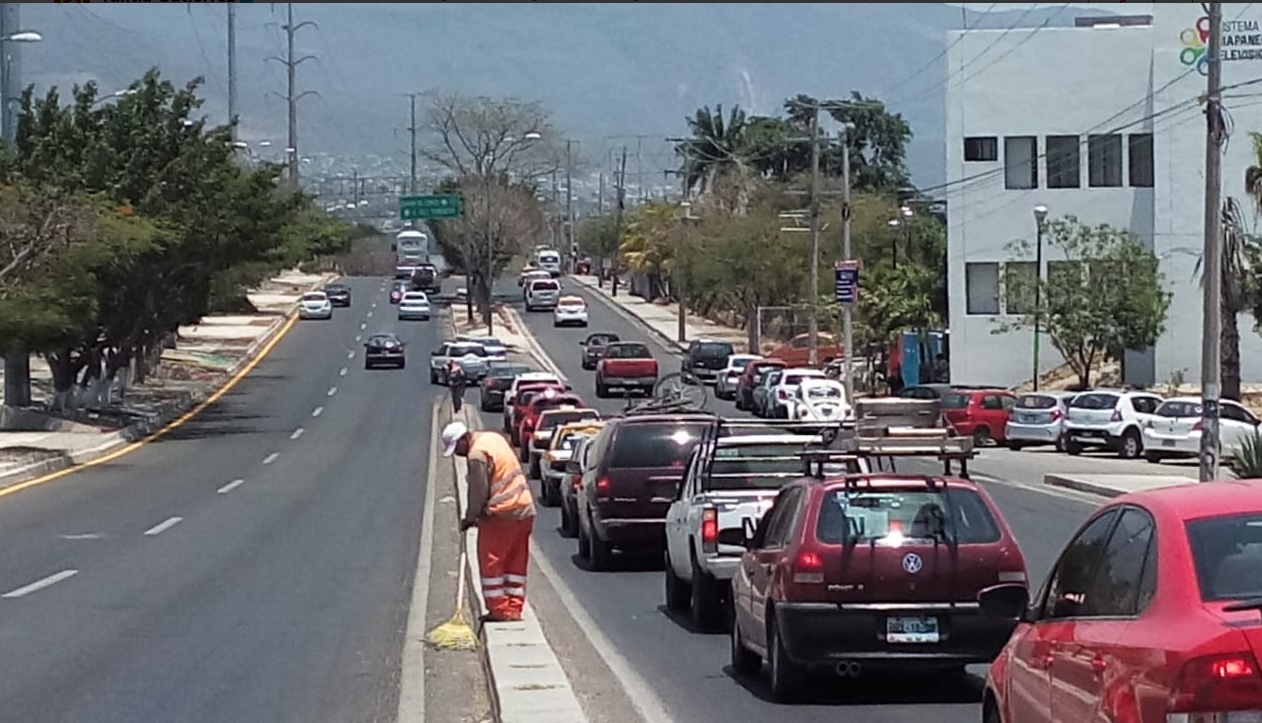 Foto: reportan mala calidad del aire en Tuxtla Gutiérrez, Chiapas, 2 de mayo 2019. Twitter @TuxtlaCapital
