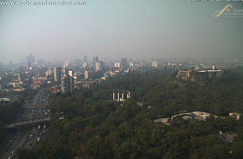 Foto: Vista de la contaminación en la Ciudad de México, 15 de mayo de 2019, México