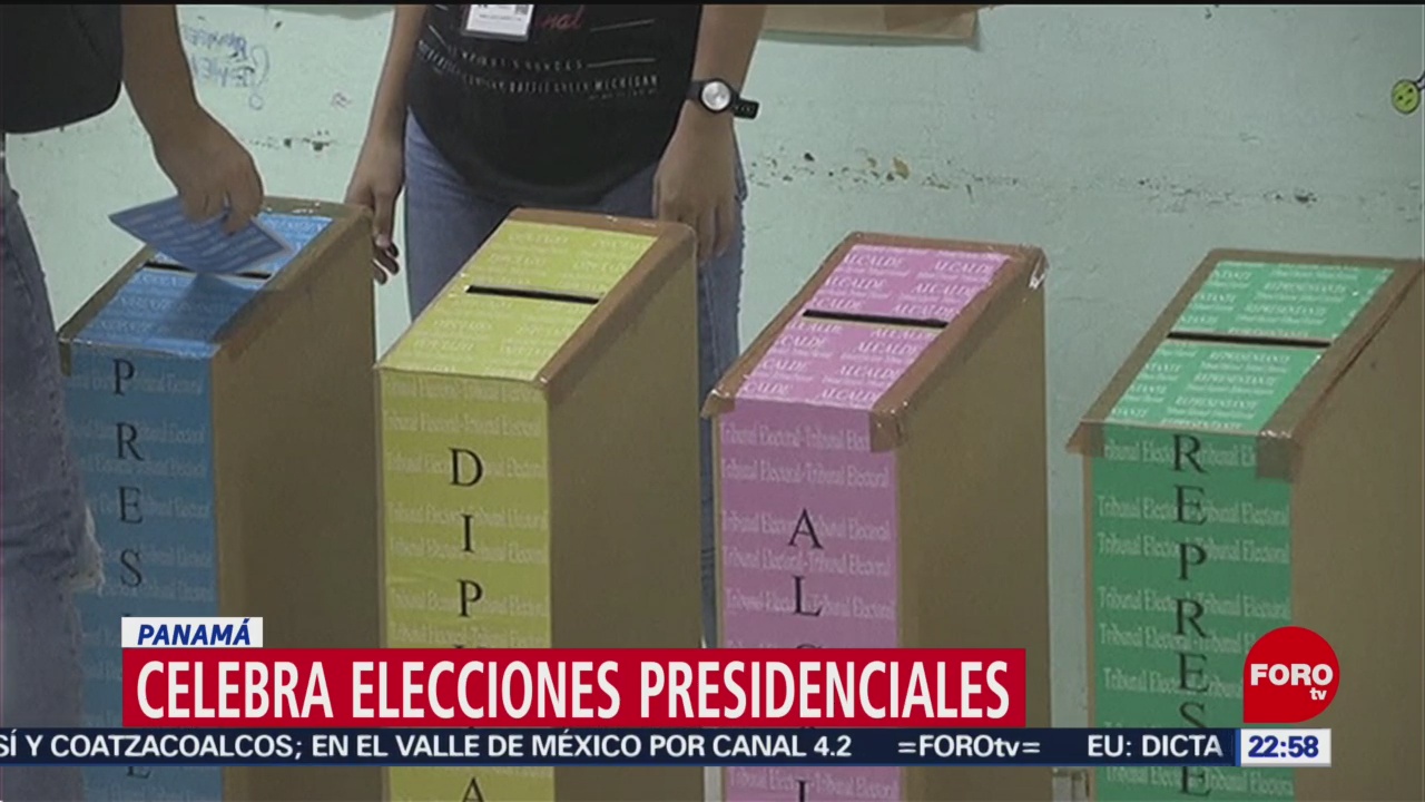 FOTO: Celebra elecciones presidenciales Panamá, 5 MAYO 2019