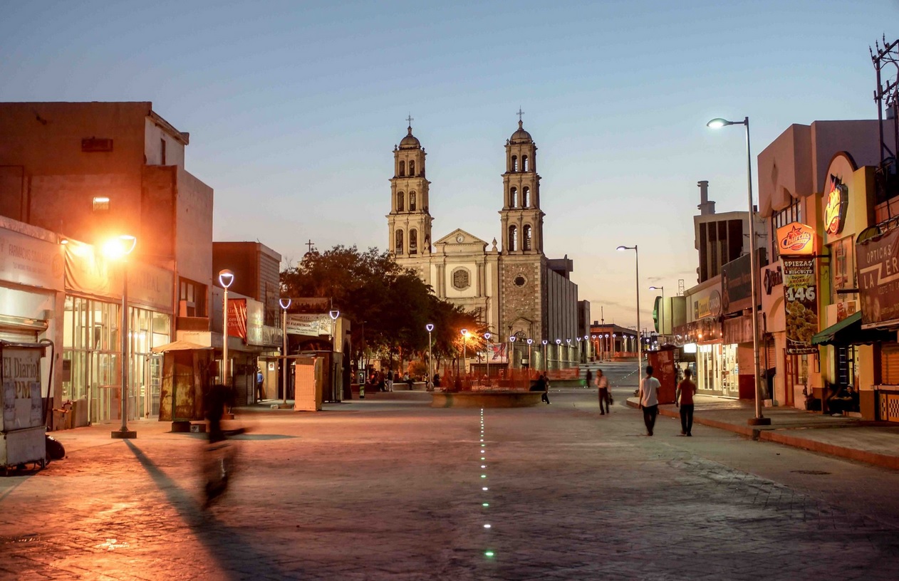 Foto: Zócalo de Ciudad Juárez, 2 de mayo 2019. Twitter @MunicipioJuarez