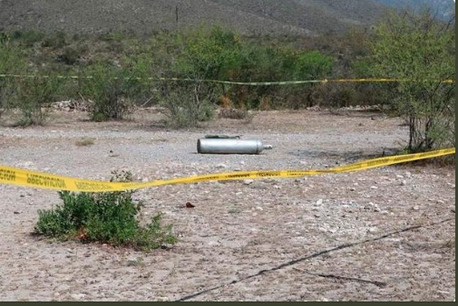 Localizan cilindro de gas cloro robado en Nuevo León