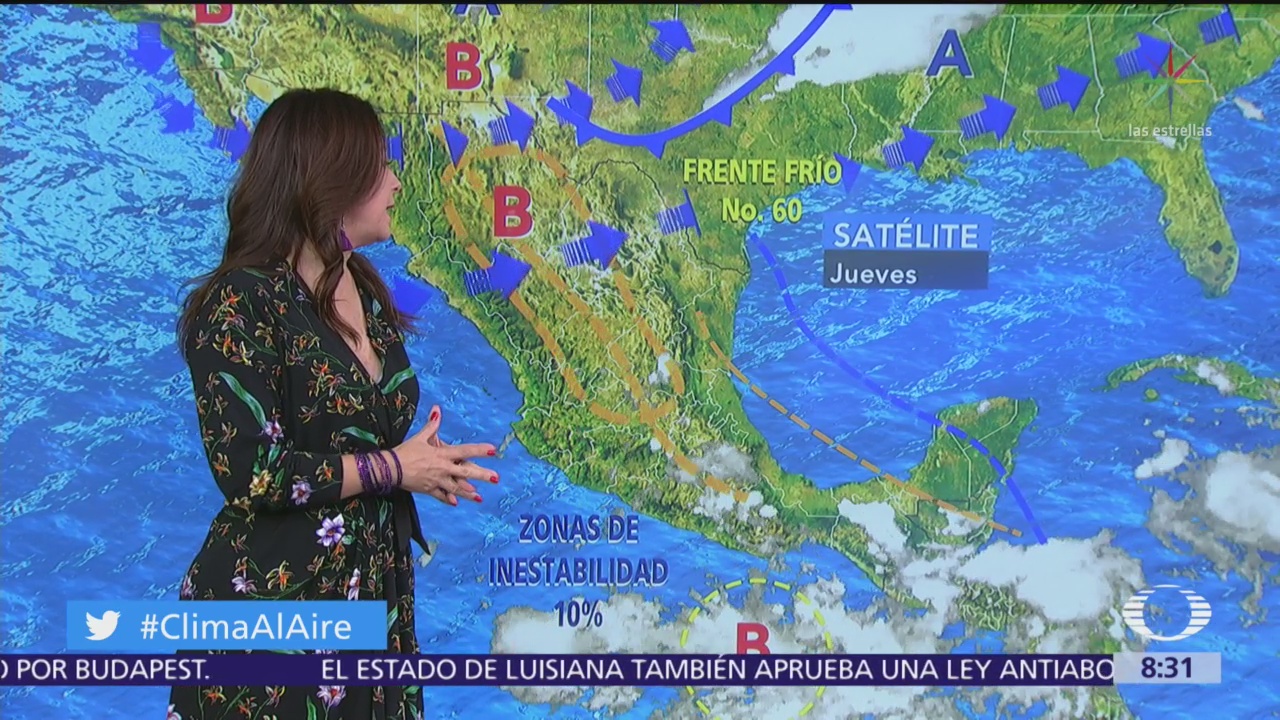 Clima Al Aire: Prevén tormentas en Coahuila, Nuevo León y Guerrero