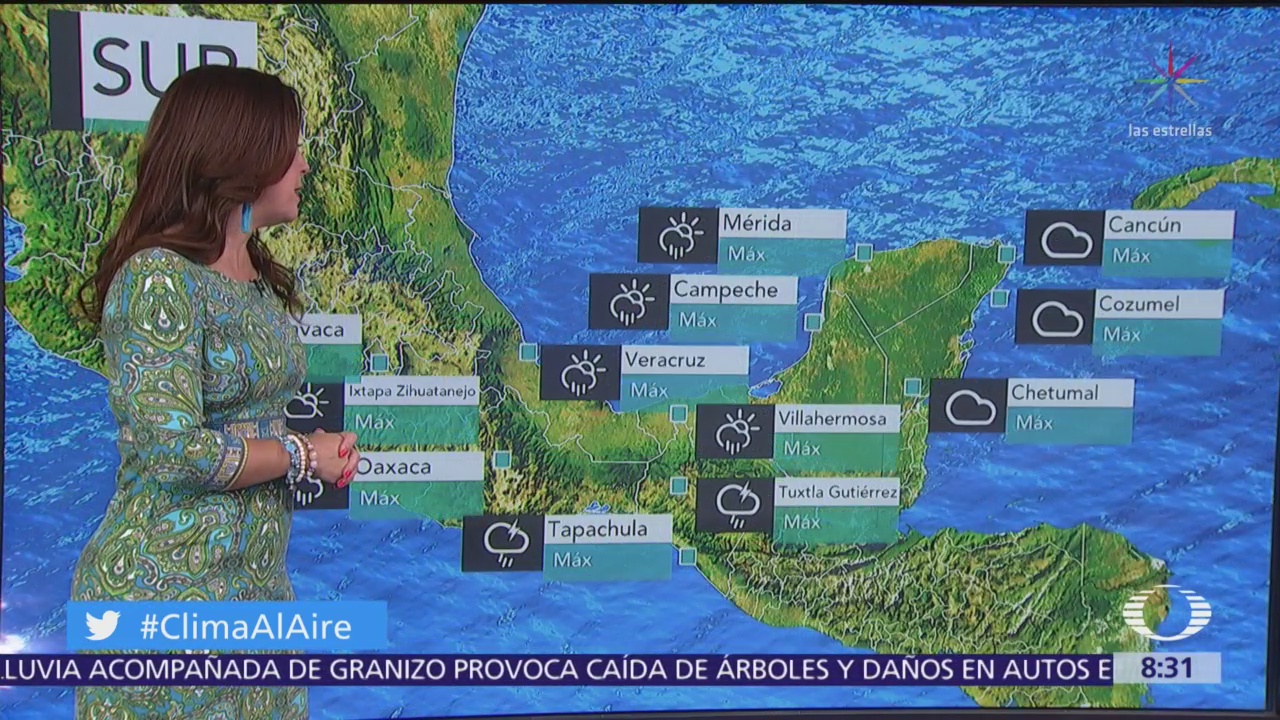 Clima al Aire: Pronostican lluvias y actividad eléctrica en Valle de México