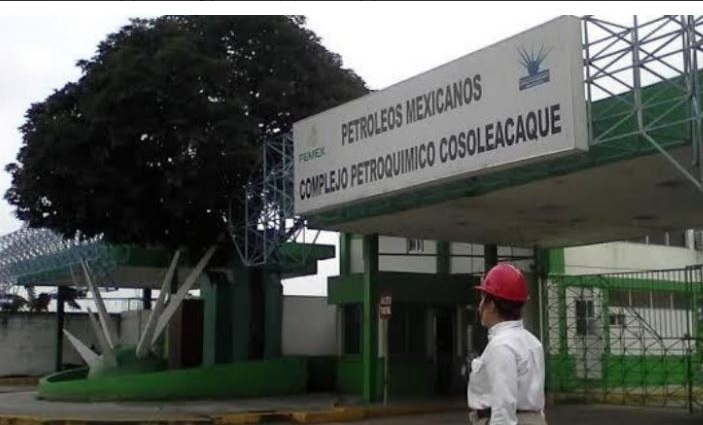Foto: Complejo Petroquímico Cosoleacaque, en Minatitlán, Veracruz, 24 d emayo 2019. Twitter @LaVozdeDurango