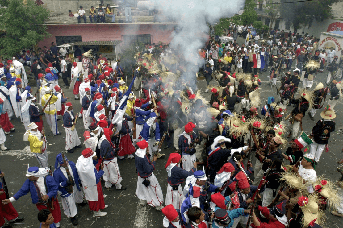 Conmemoración de la Batalla del 5 de mayo en Puebla, 5 de mayo de 2001, México