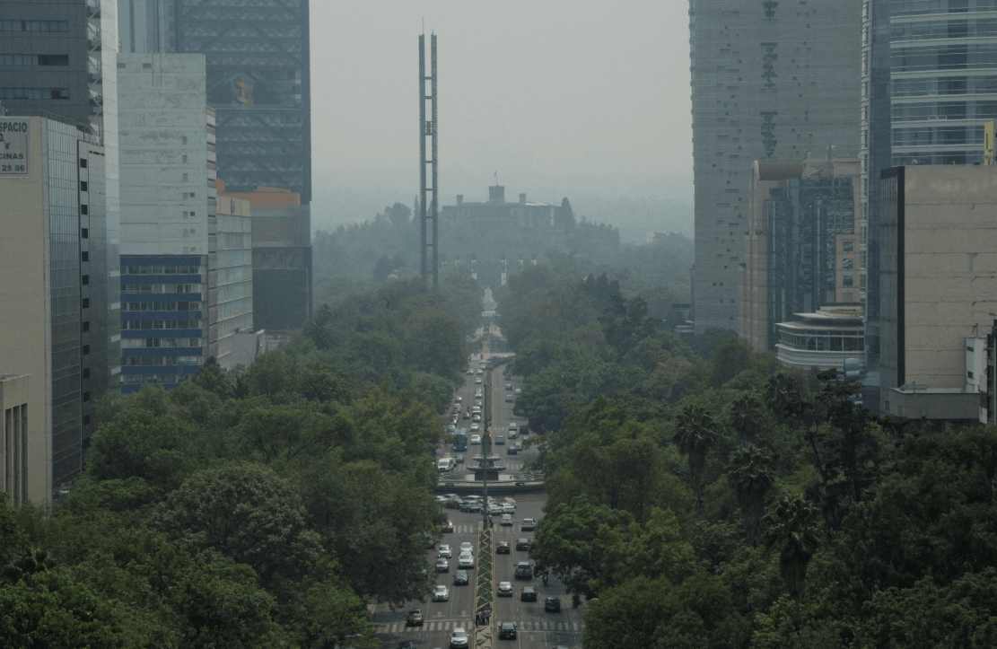 Foto: Contaminación en el Valle de México, 14 de mayo de 2019, México 