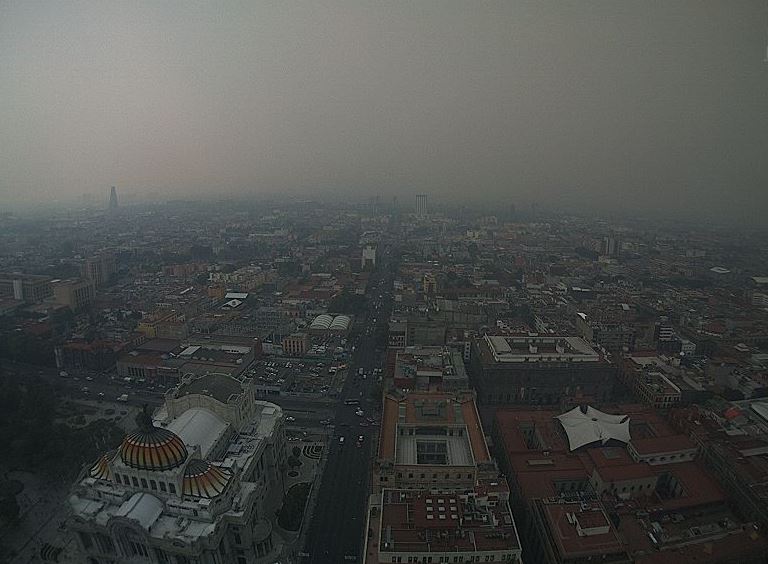 Foto La Comisión Ambiental de la Megalópolis informó que se activa este martes  la Contingencia Ambiental Atmosférica Extraordinaria por PM2.5 en la ZMVM.. (Calidad Aire)