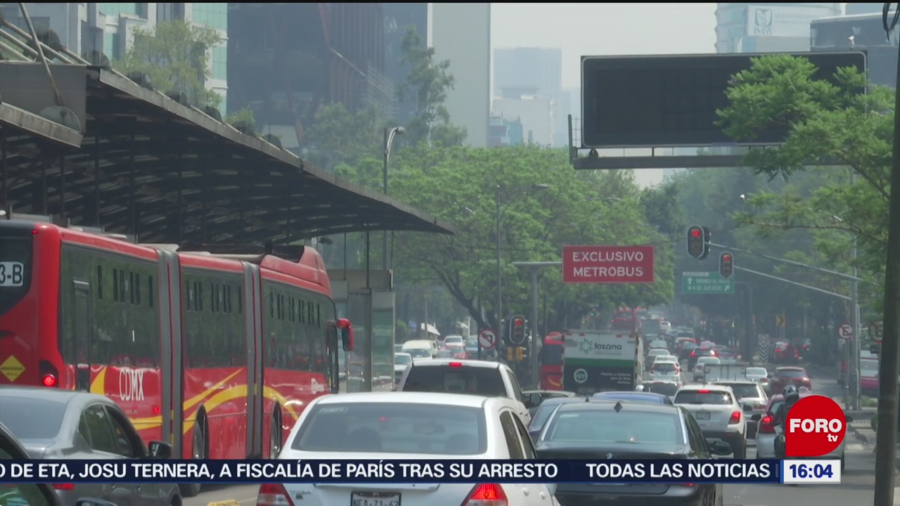 FOTO: Continúa la mala calidad del aire en el Valle de México, 18 MAYO 2019