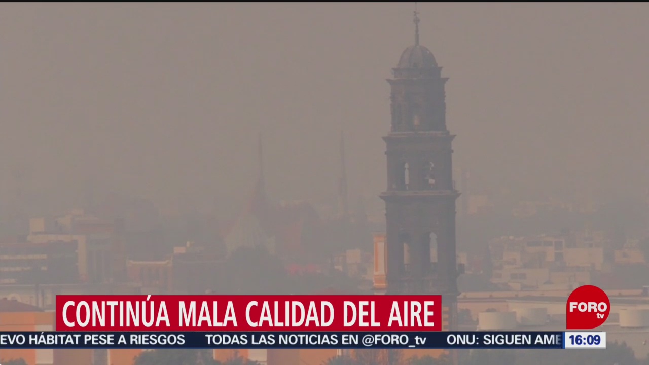 Foto: Continúa mala calidad del aire en Puebla