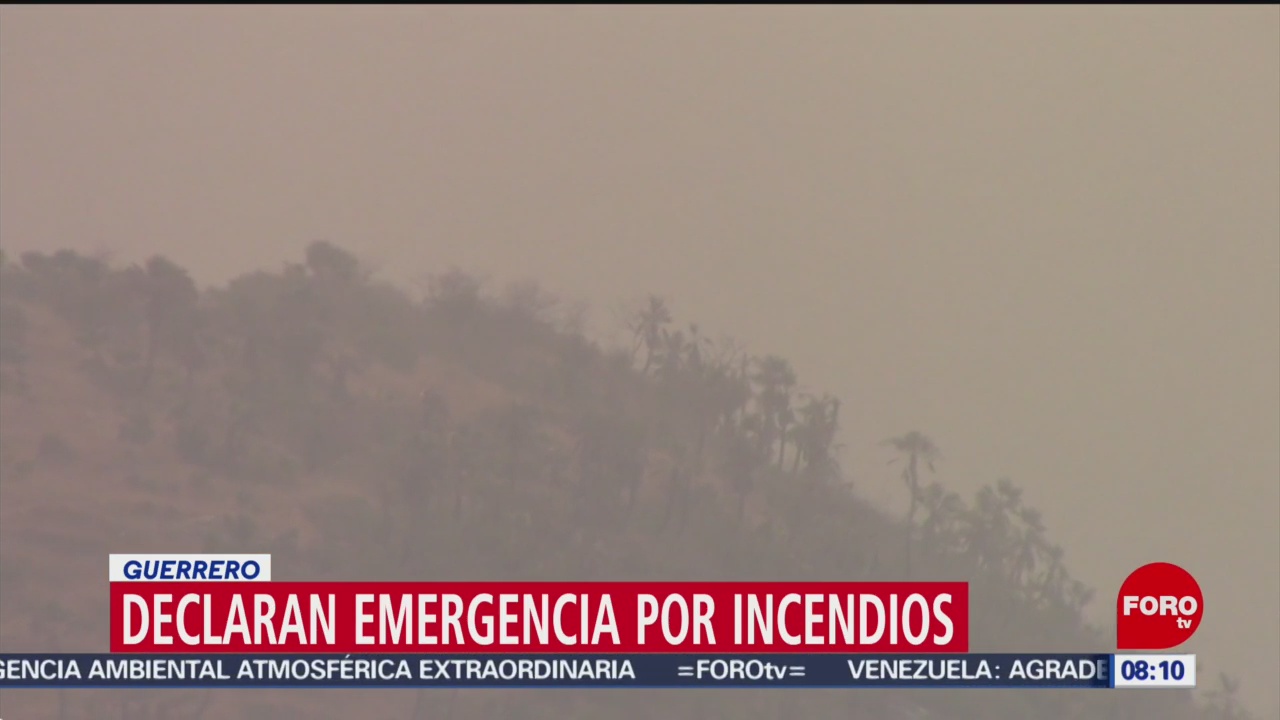 FOTO: Declaran emergencia por incendios en Guerrero,18 MAYO 2019