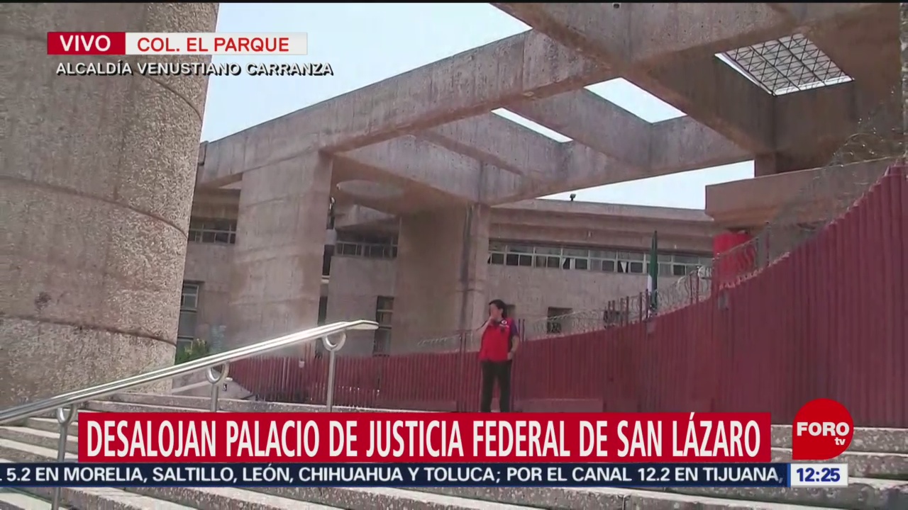 Decretan día inhábil en Palacio de Justicia San Lázaro por amenaza de bomba