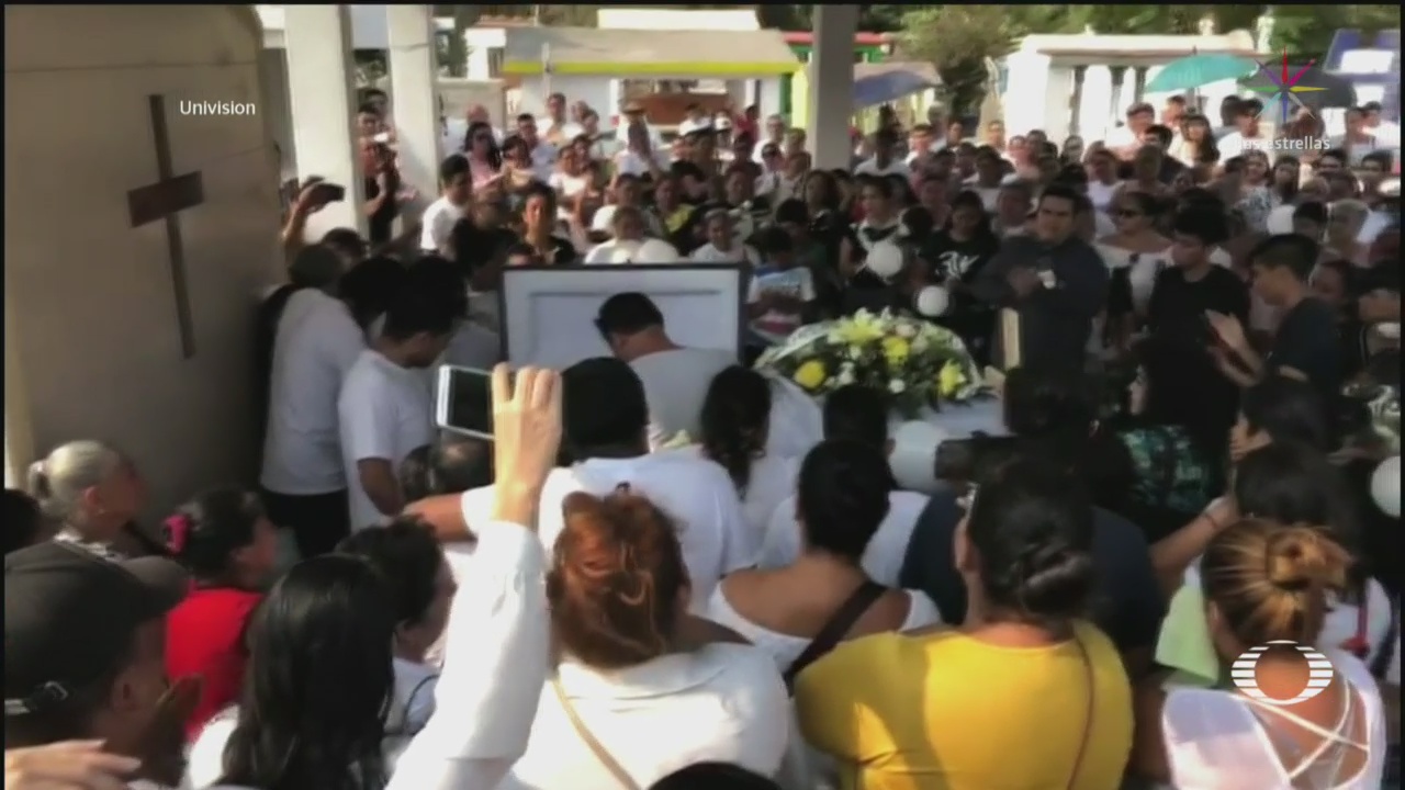 Foto: Funeral Germán Mauricio Menor Asesinado Manzanillo Colima 28 Mayo 2019