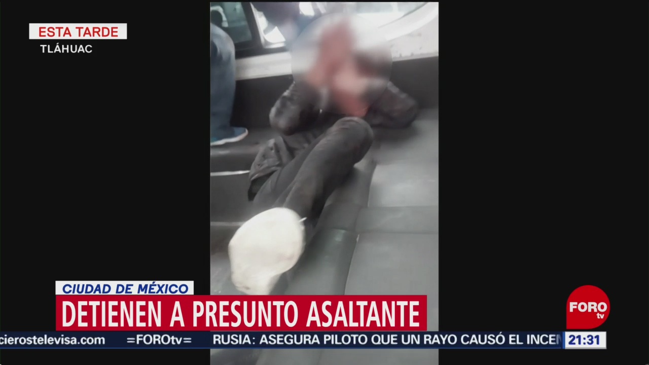Detienen a asaltante tras lesionar a tiros a 3 personas en Tláhuac