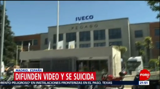 Foto: Video Sexual Iveco España Suicidio Suicida 31 Mayo 2019