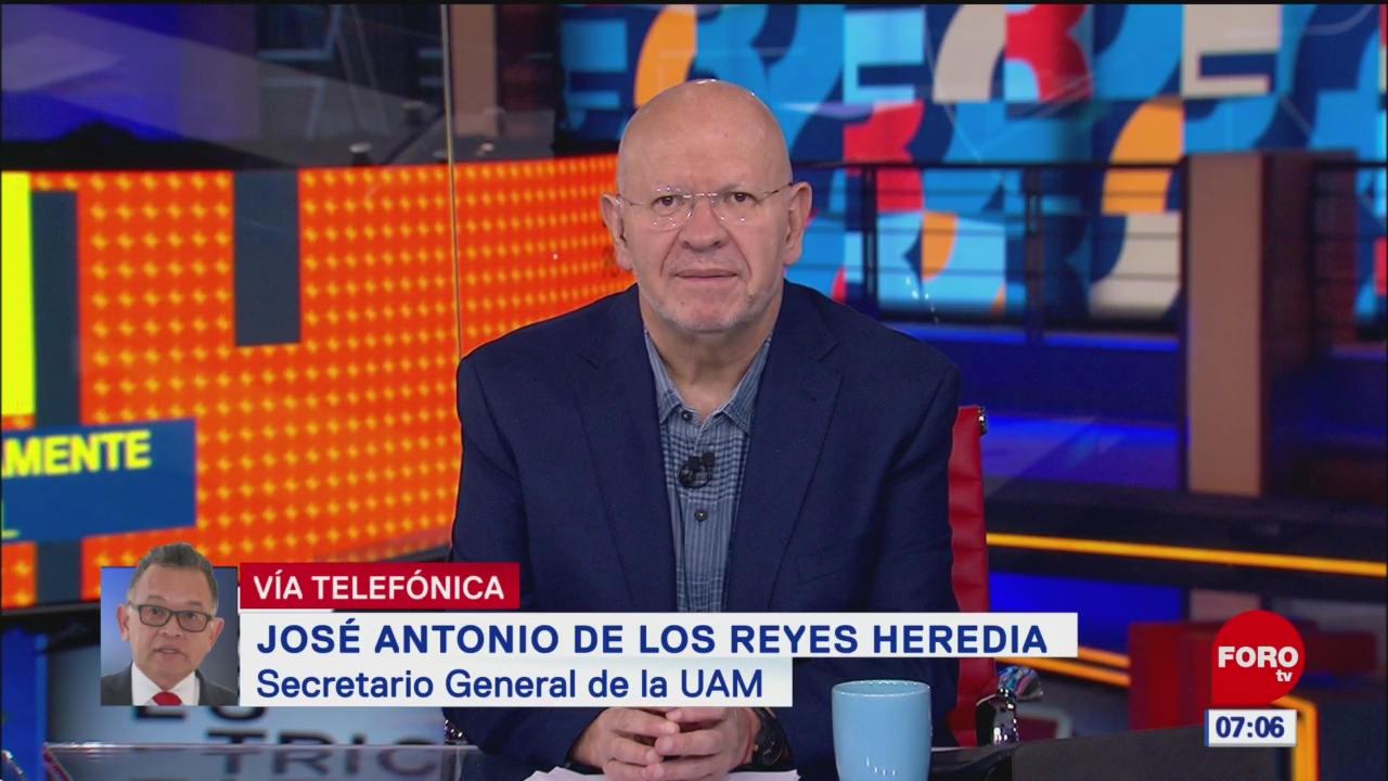 El trimestre no se perderá en la UAM tras la huelga, dice Reyes Heredia