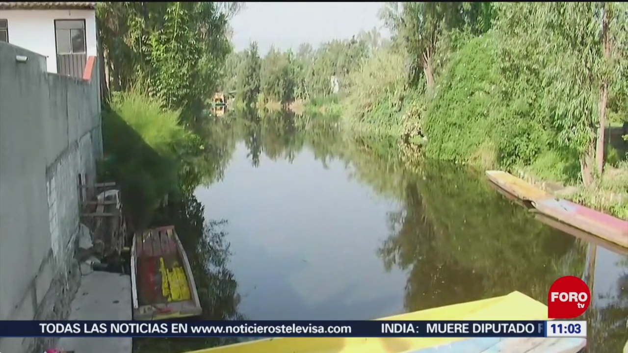 Encuentran cuerpo sin vida en canal de Xochimilco, en CDMX