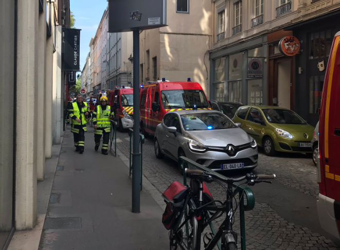 Foto: Estalla paquete bomba en calle de Lyon, Francia, 24 de mayo de 2019, Francia 
