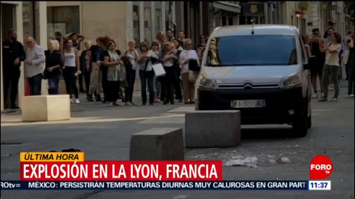 Explosión de bomba en local deja varios heridos en Lyon, Francia