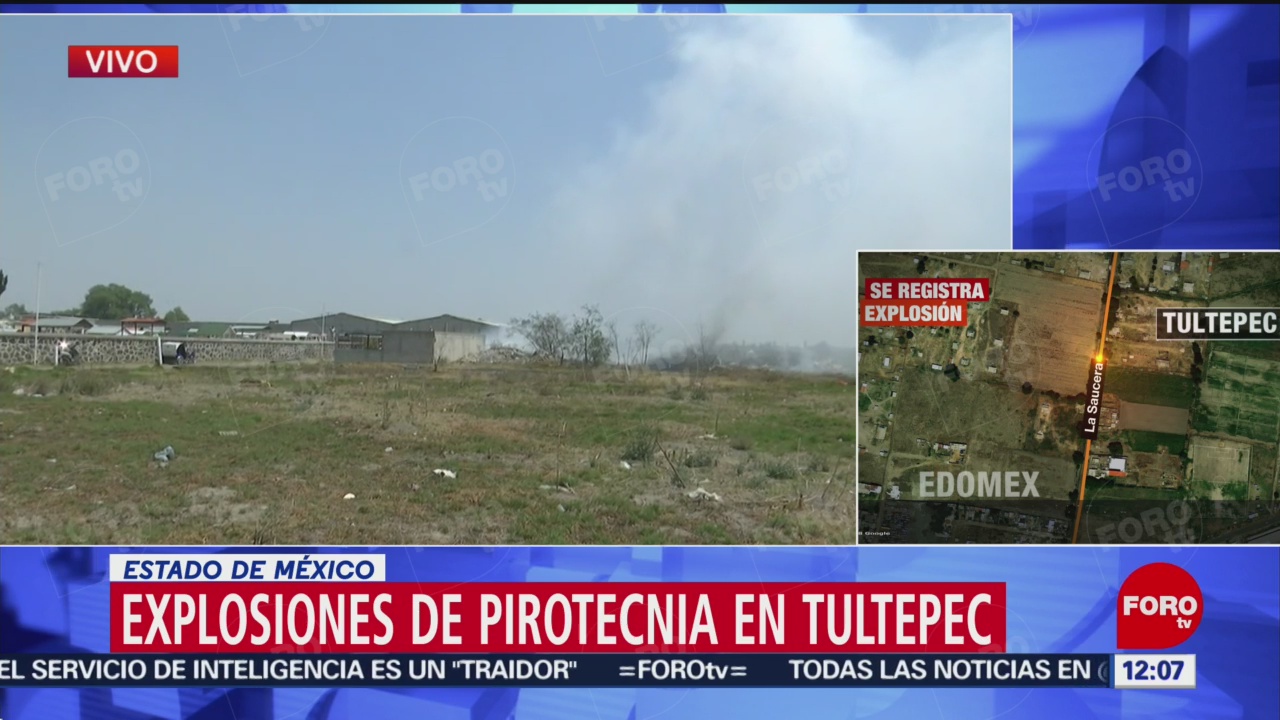 FOTO: Explosión de pirotecnia en Tultepec deja un muerto, 11 MAYO 2019