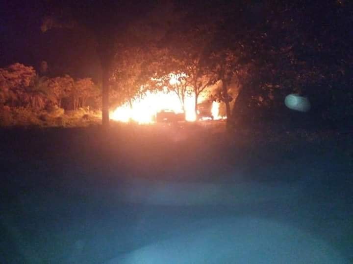 FOTO Explosión de ducto se origina por toma clandestina, en Chiapas (Twitter 9 mayo 2019 chiapas)