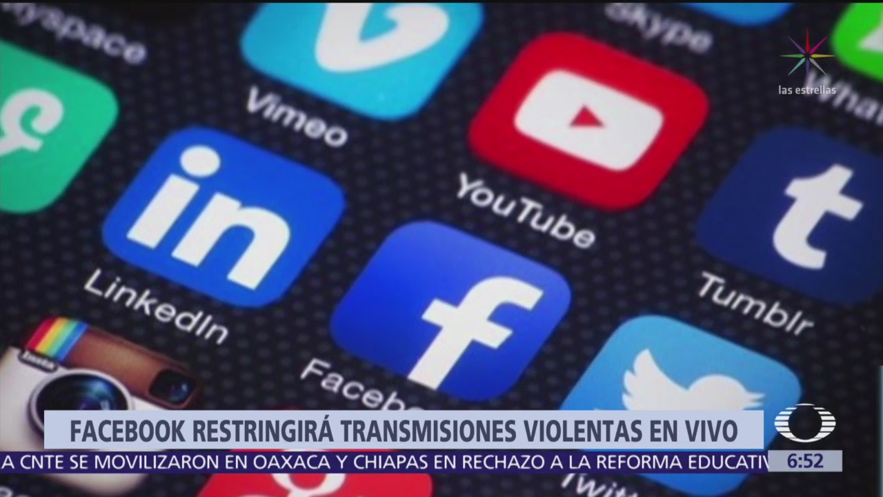 Facebook restringirá transmisiones violentas en vivo