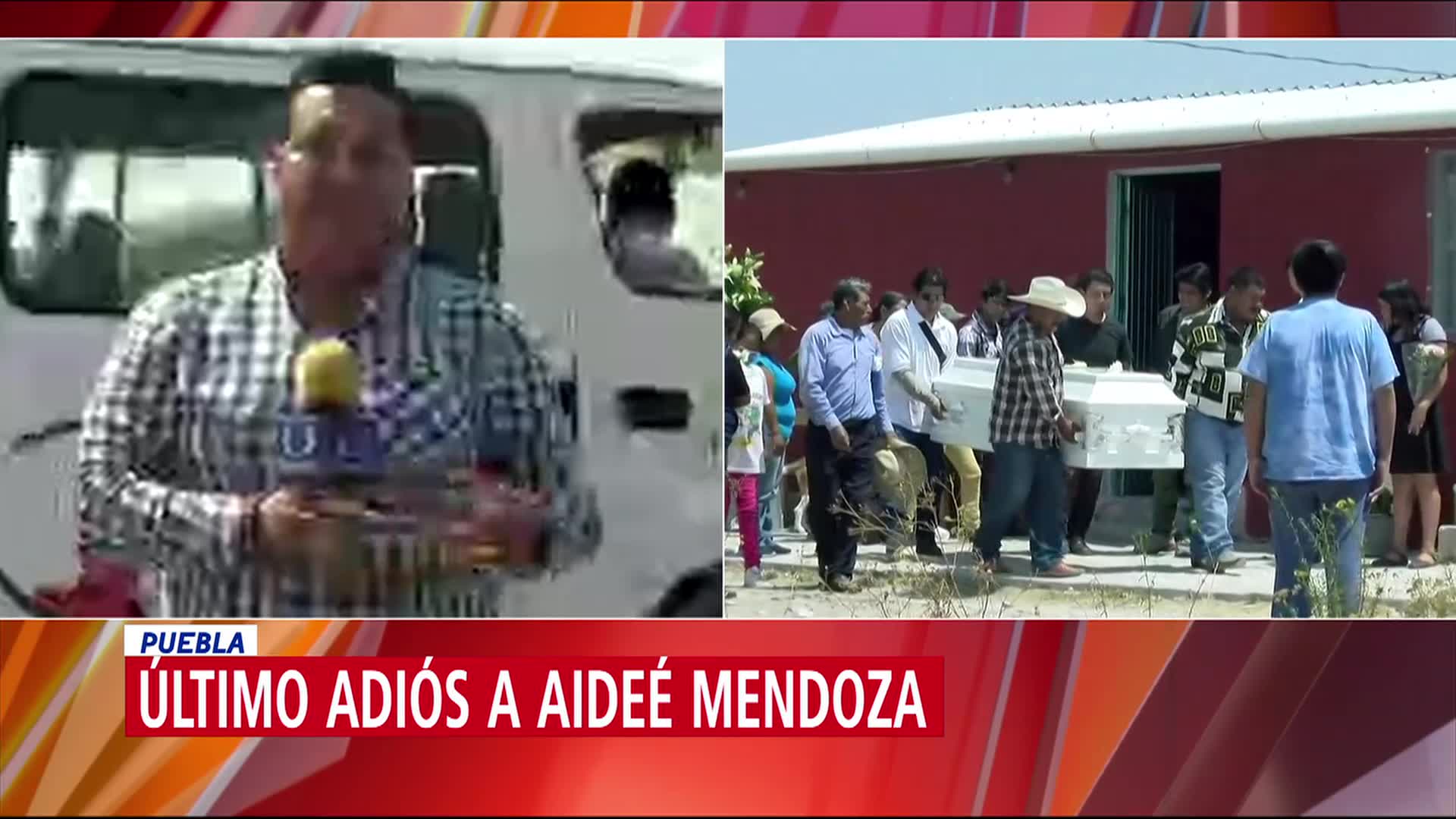 Familiares y amigos dan último adiós a Aideé Mendoza en Puebla