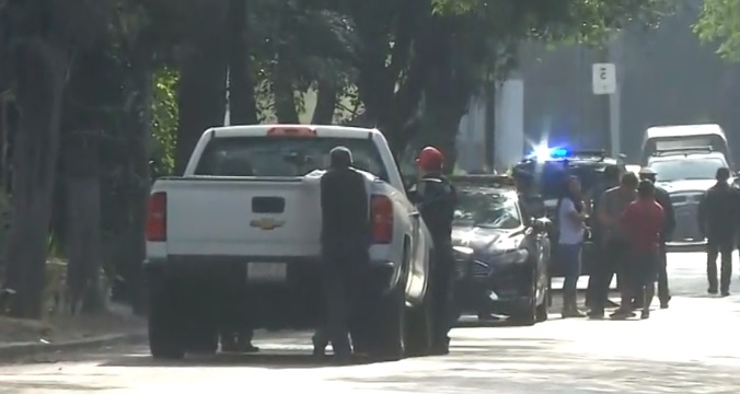 Foto: Policías de Ciudad de México acordonaron la zona del asesinato en Lomas de Virreyes. El 31 de mayo de 2019