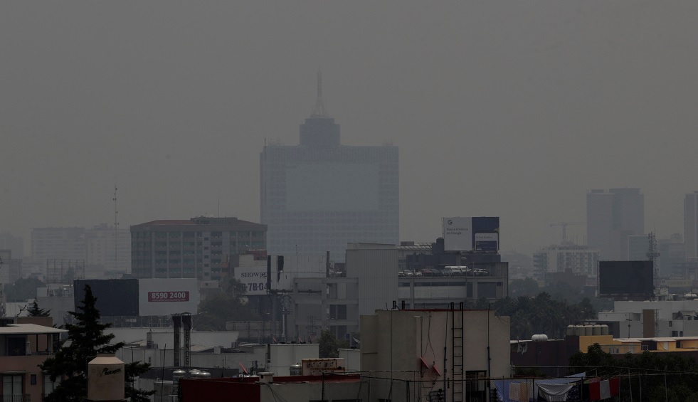 Foto: En la Ciudad de México persisten los altos niveles de contaminación. El 13 de mayo de 2019