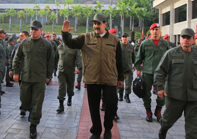 Foto: El presidente Nicolás Maduro participa en una ceremonia militar en Caracas, Venezuela. El 2 de mayo de 2019