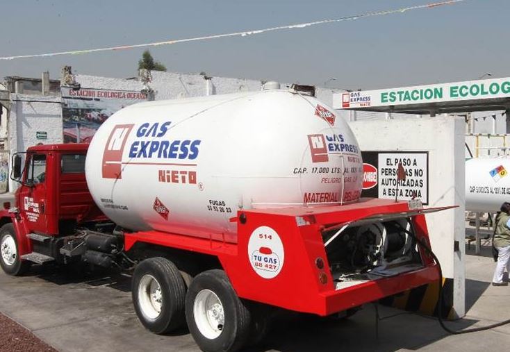 Gas Express Nieto de México registra precios más caros en Gas LP estacionario