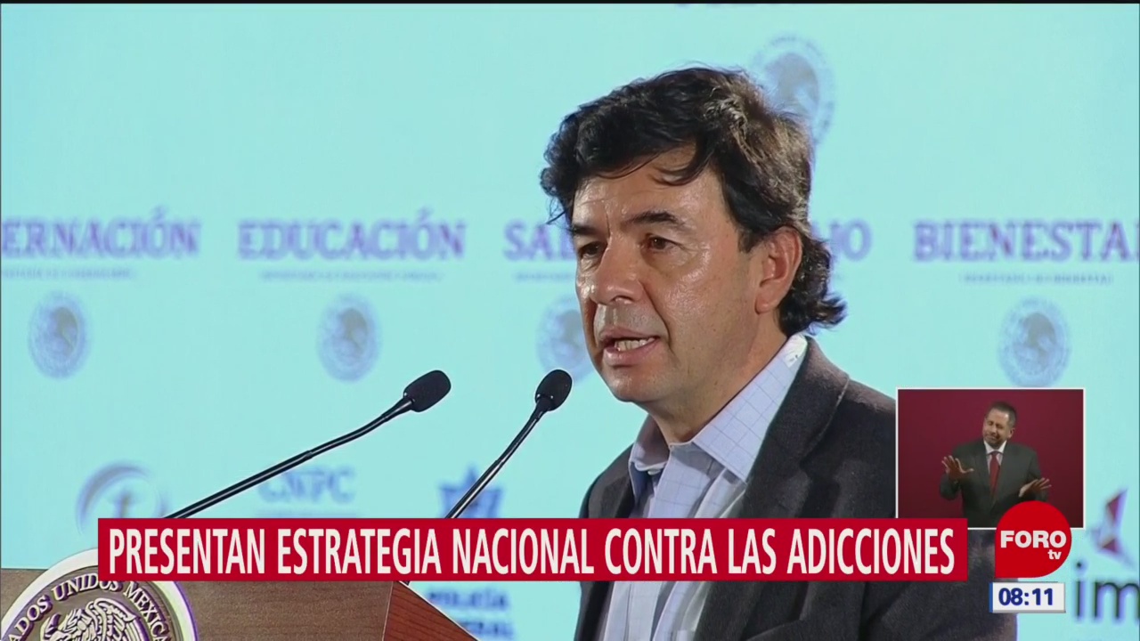 Gobierno de México presenta la estrategia nacional para prevenir las adicciones en jóvenes