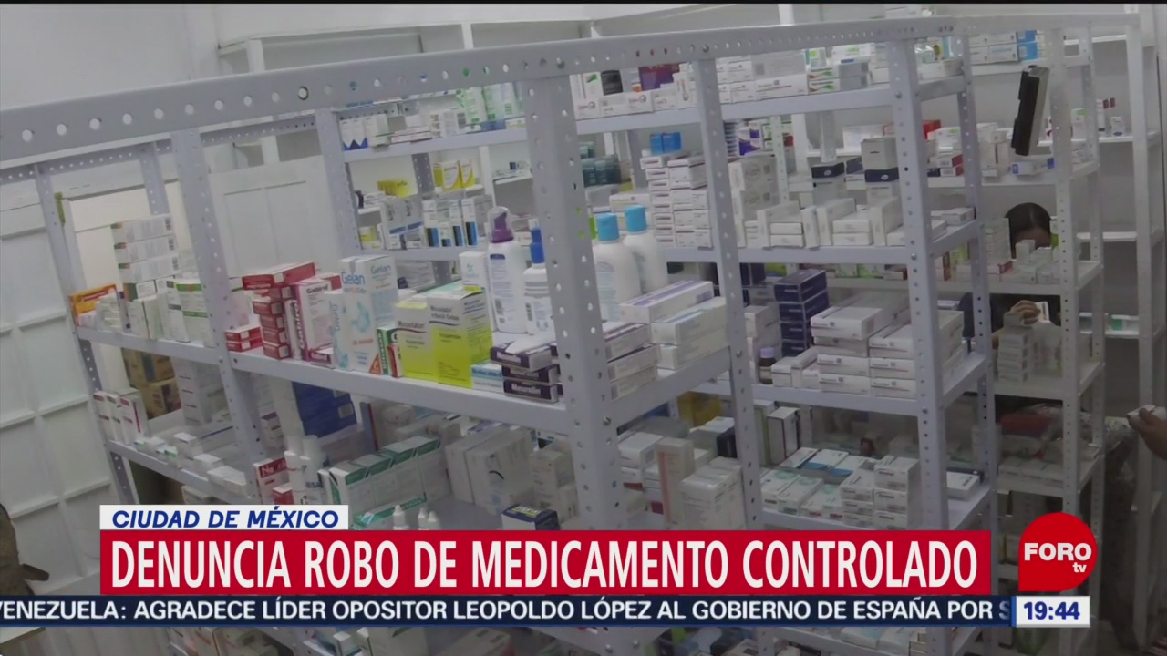 Foto: IMSS Denuncia Robo Medicamento Controlado VIH 2 de Mayo 2019