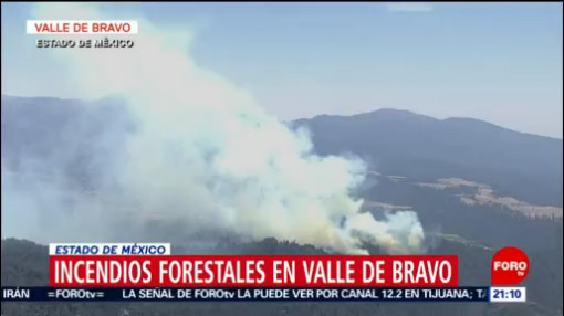 Foto: Incendios Forestales Valle De Bravo 10 de Mayo 2019