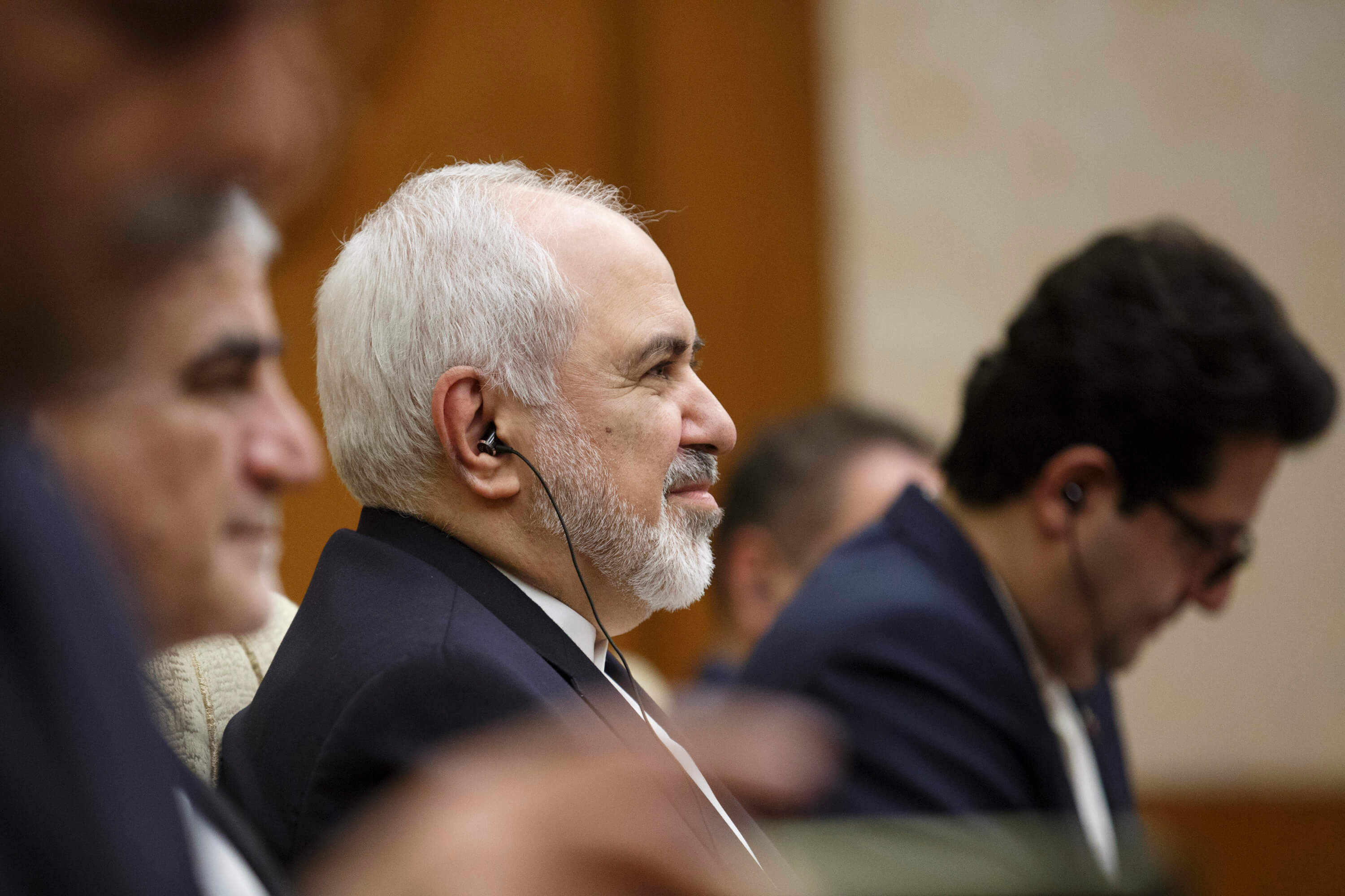 FOTO El ministro de Relaciones Exteriores de Irán afirma que “no habrá guerra” en la región (AP 18 mayo 2019 beijing)