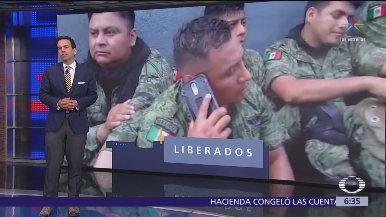 Liberan a militares en Huacana, Michoacán