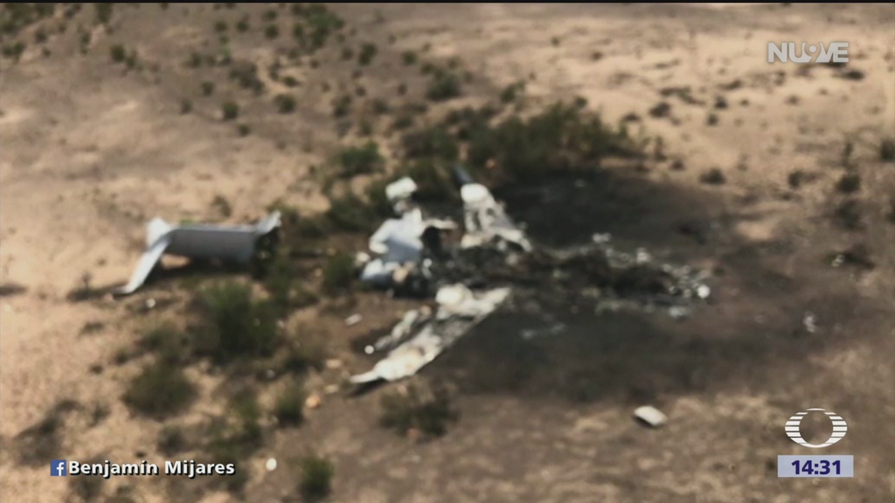 Foto: Localizan avión privado con varios muertos en Coahuila