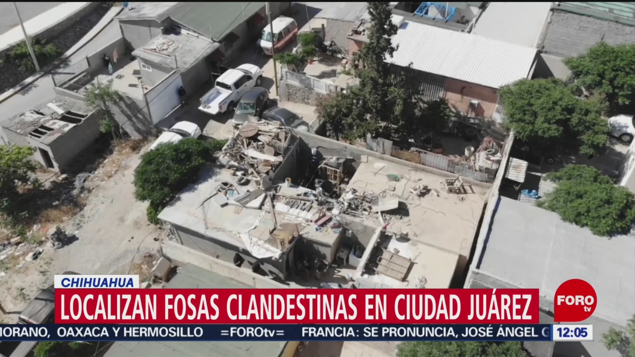 Localizan fosas clandestinas en Ciudad Juárez, Chihuahua