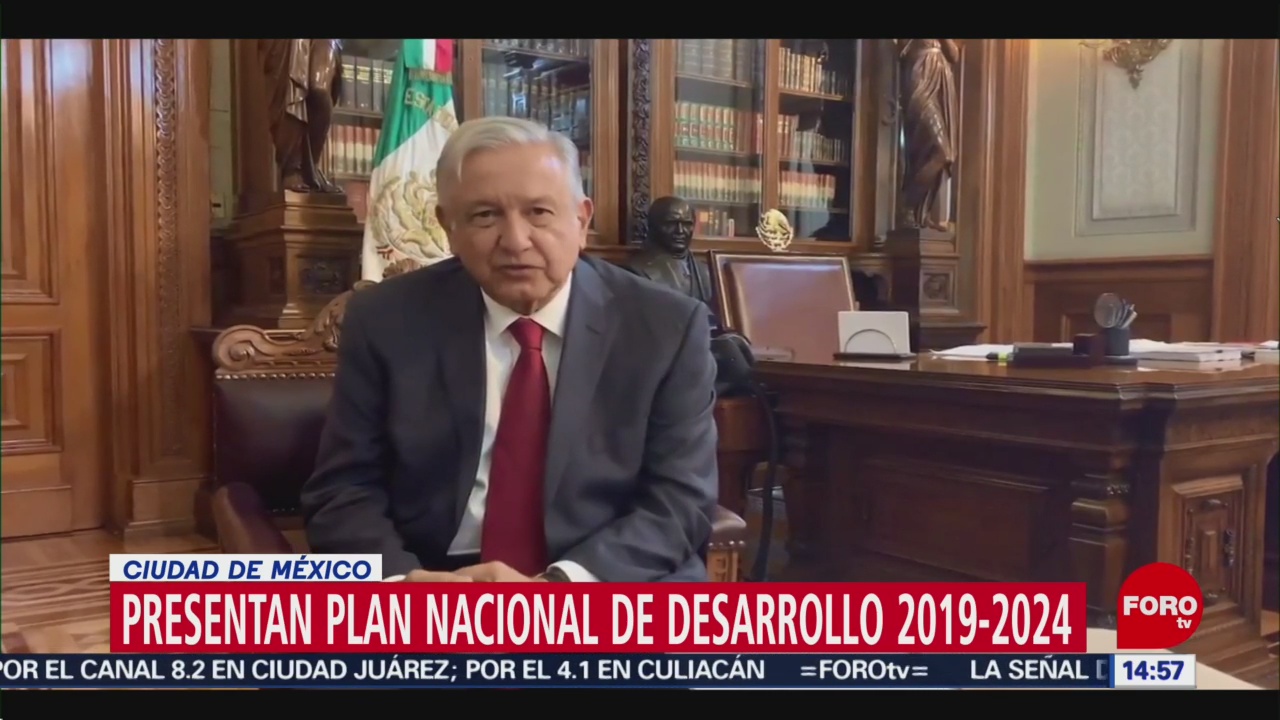 FOTO: López Obrador envía Plan Nacional de Desarrollo al Congreso, 1 MAYO 2019