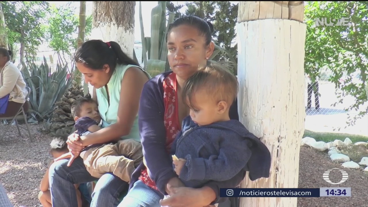 Foto: Madres migrantes buscan oportunidades en la frontera