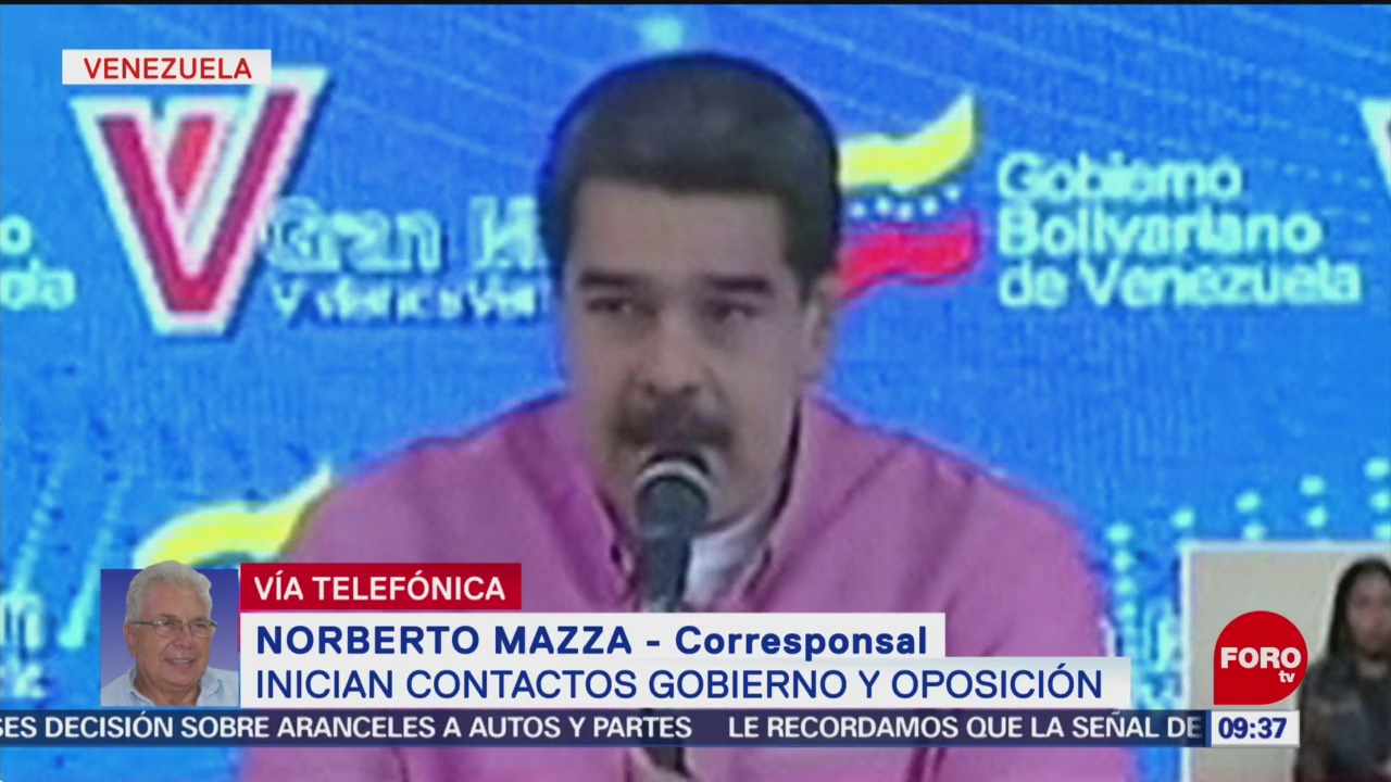 FOTO: Maduro confirma reuniones con la oposición venezolana en Noruega, 18 MAYO 2019