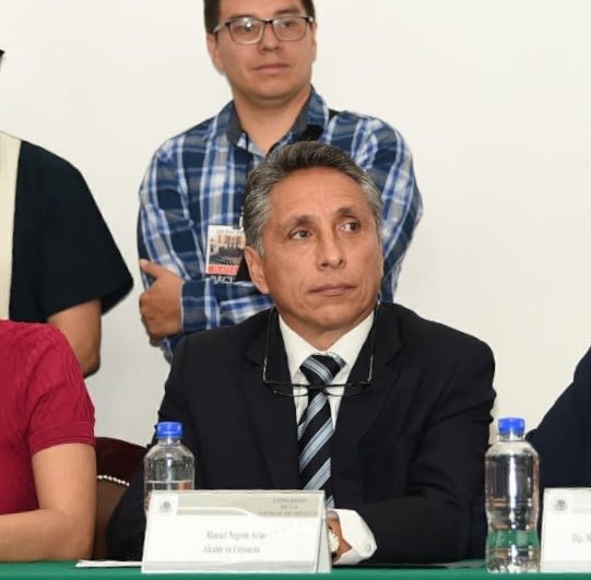 Manuel Negrete comparece en el Congreso de la Ciudad de México