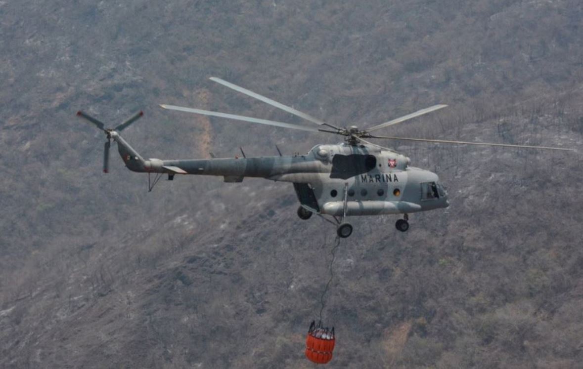 Foto: Localizan cuerpos de tripulantes de helicóptero de la Marina siniestrado, 25 mayo 2019
