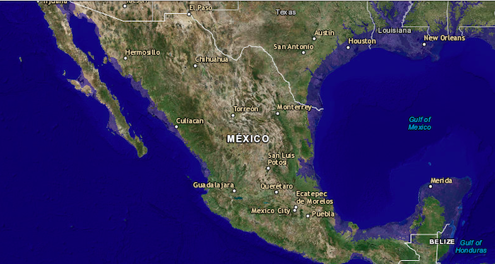 Estos lugares de México quedarían bajo el agua por el calentamiento global