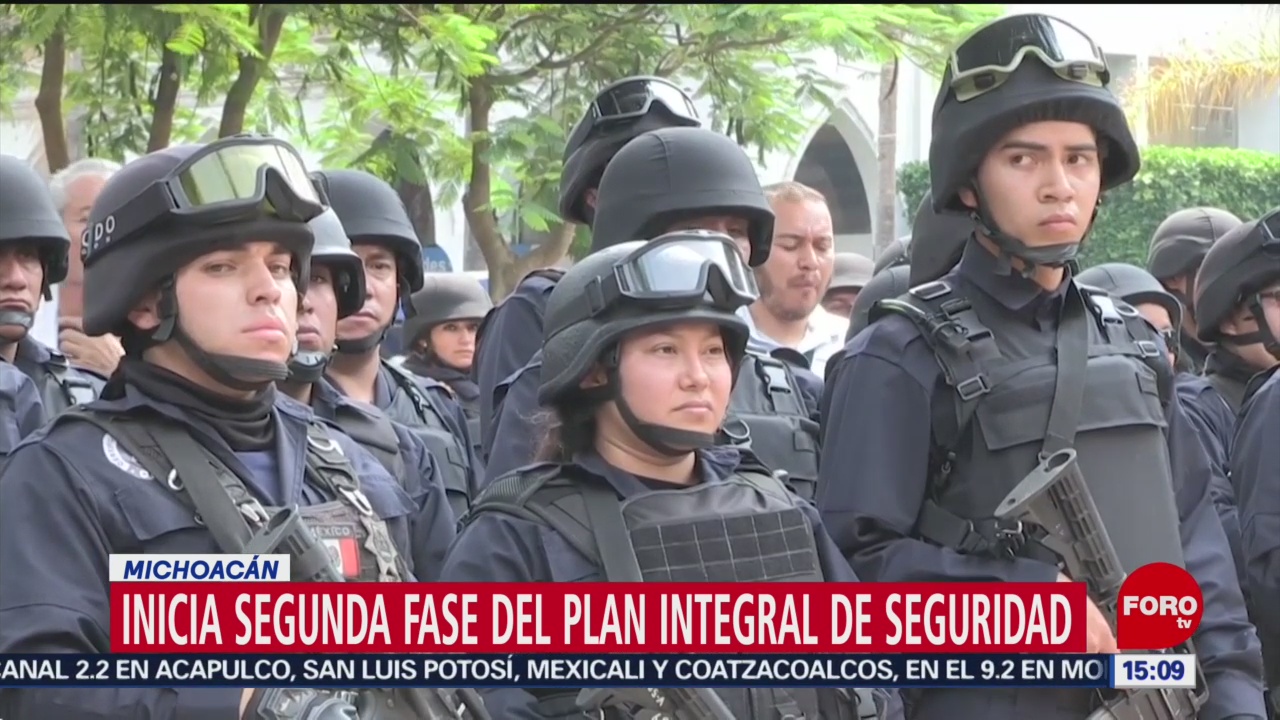 FOTO: Michoacán pone en marcha operativo de seguridad, 28 MAYO 2019
