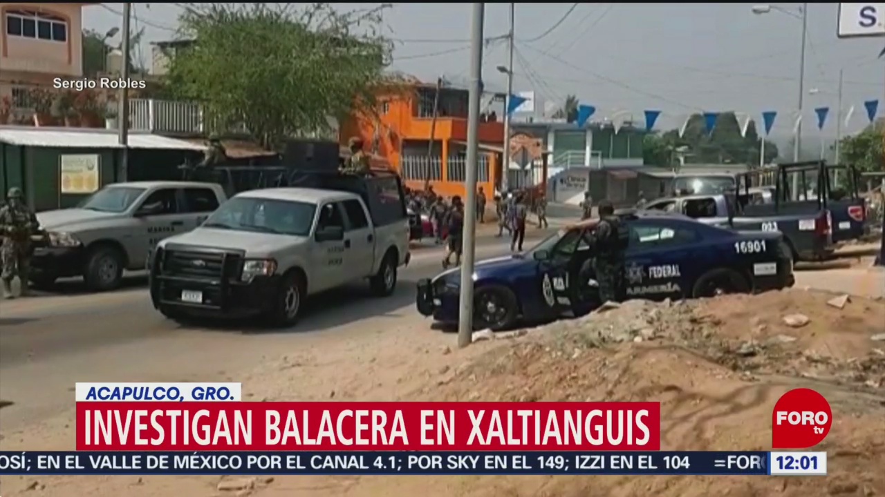 Militares resguardan Xaltianguis, Guerrero, tras balacera